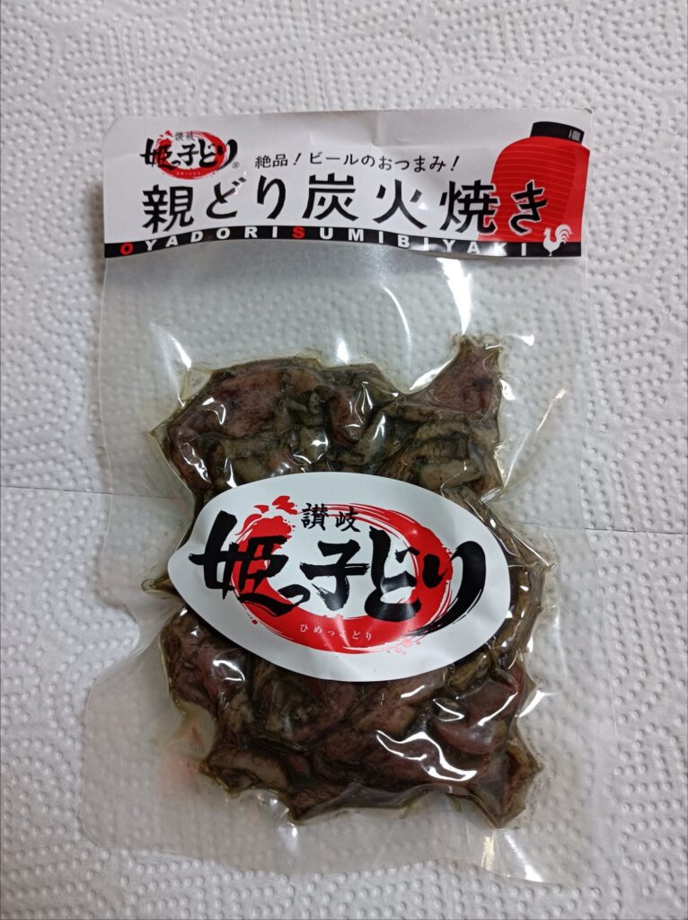 親鳥炭火焼 讃岐姫っ子どり 100グラム500円